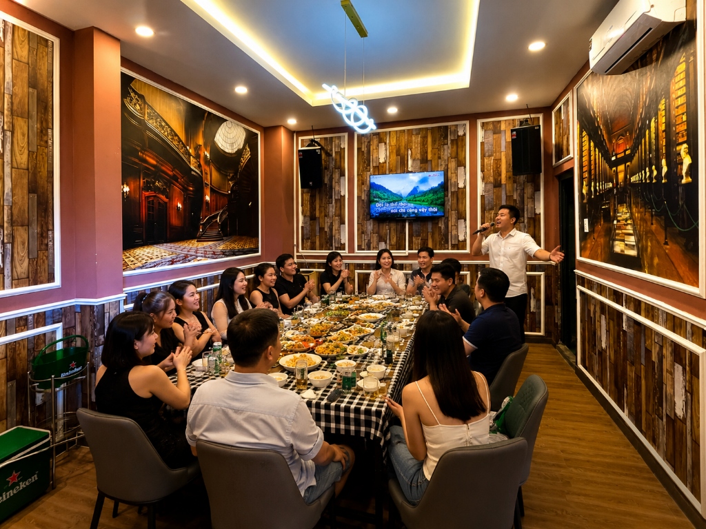 Phòng VIP karaoke hiện đại
